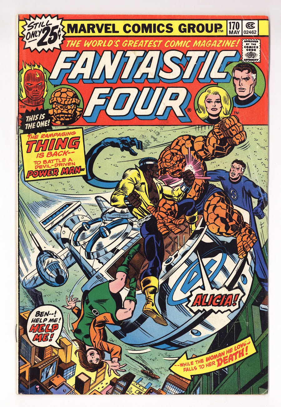 Fantastic Four Vol 1 170 Low Grade (1976) 