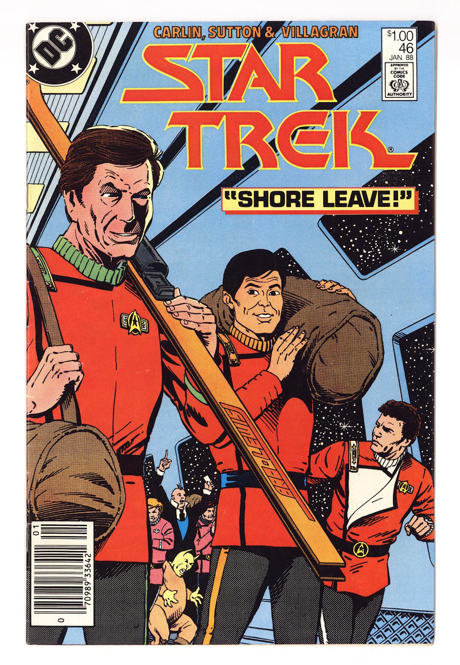 Star Trek Vol 1 46  Low Grade   (1988)   Canadian Price Variant