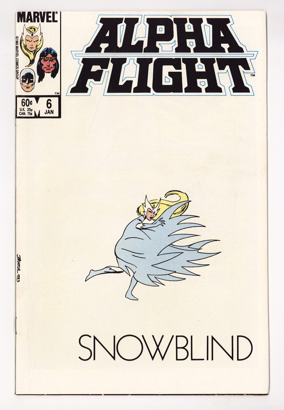 Alpha Flight Vol 1 6 High Grade (1984) Direct 