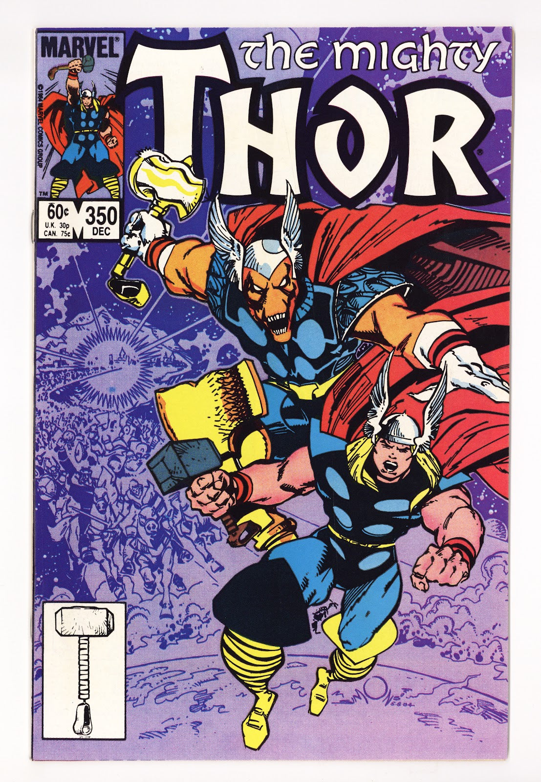 Thor Vol 1 350 High Grade (1984) Direct 