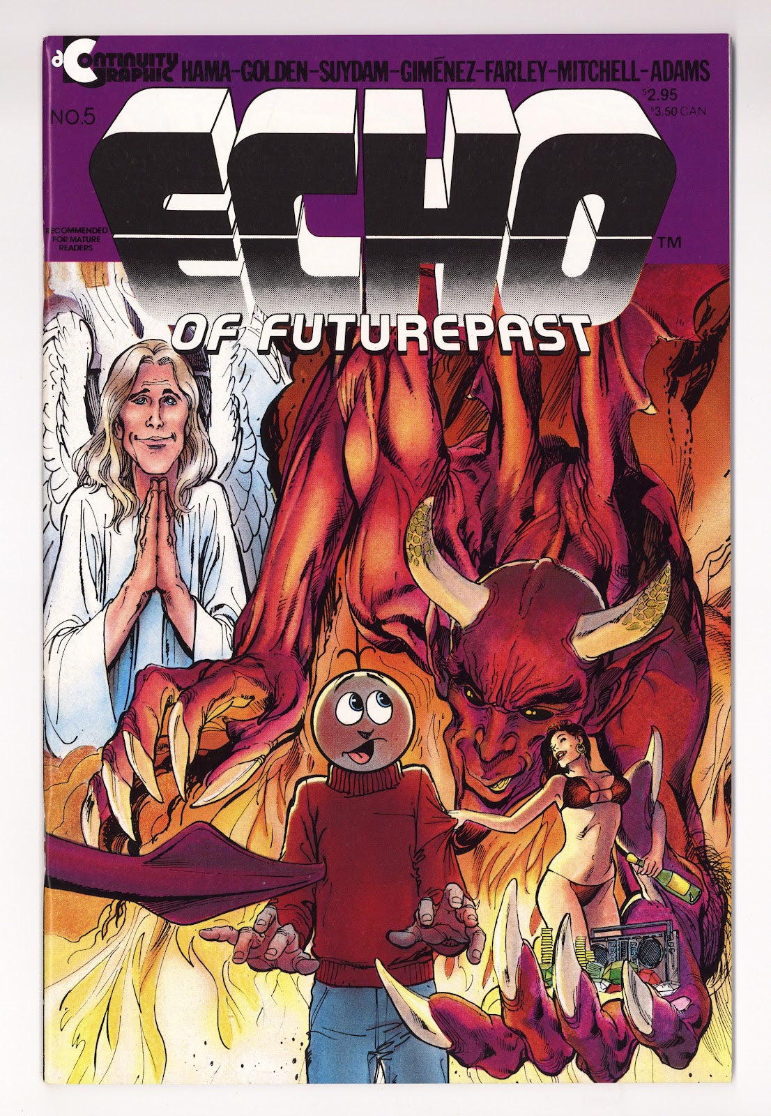 Echo of Futurepast   5  Mid Grade   (1985)     