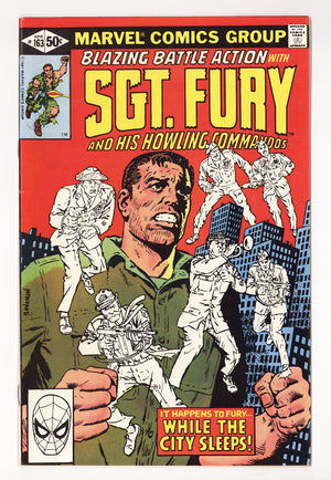 Sgt. Fury and His Howling Commandos   163  Mid Grade   (1981)