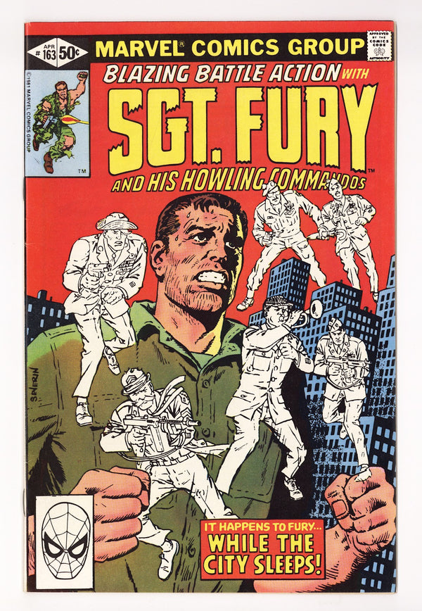 Sgt. Fury and His Howling Commandos   163  Mid Grade   (1981)