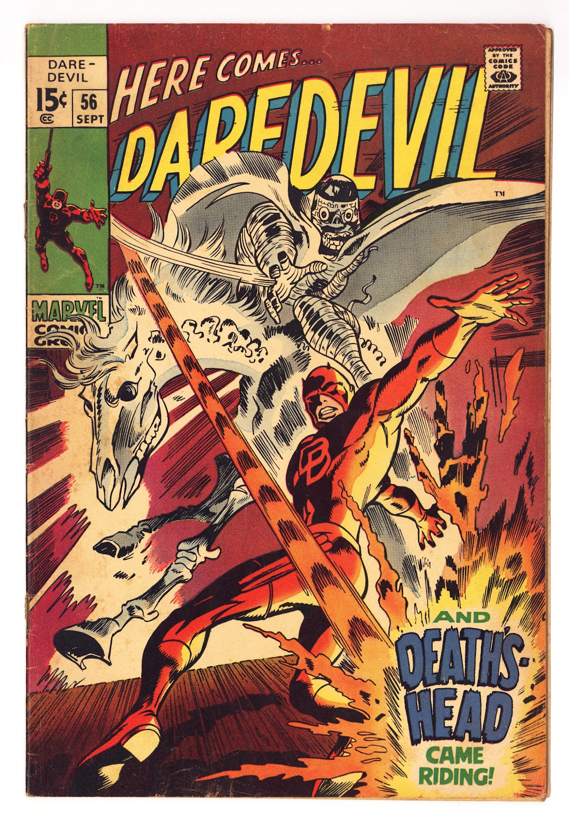 Daredevil Vol 1 56  VG (4.0)   (1969)