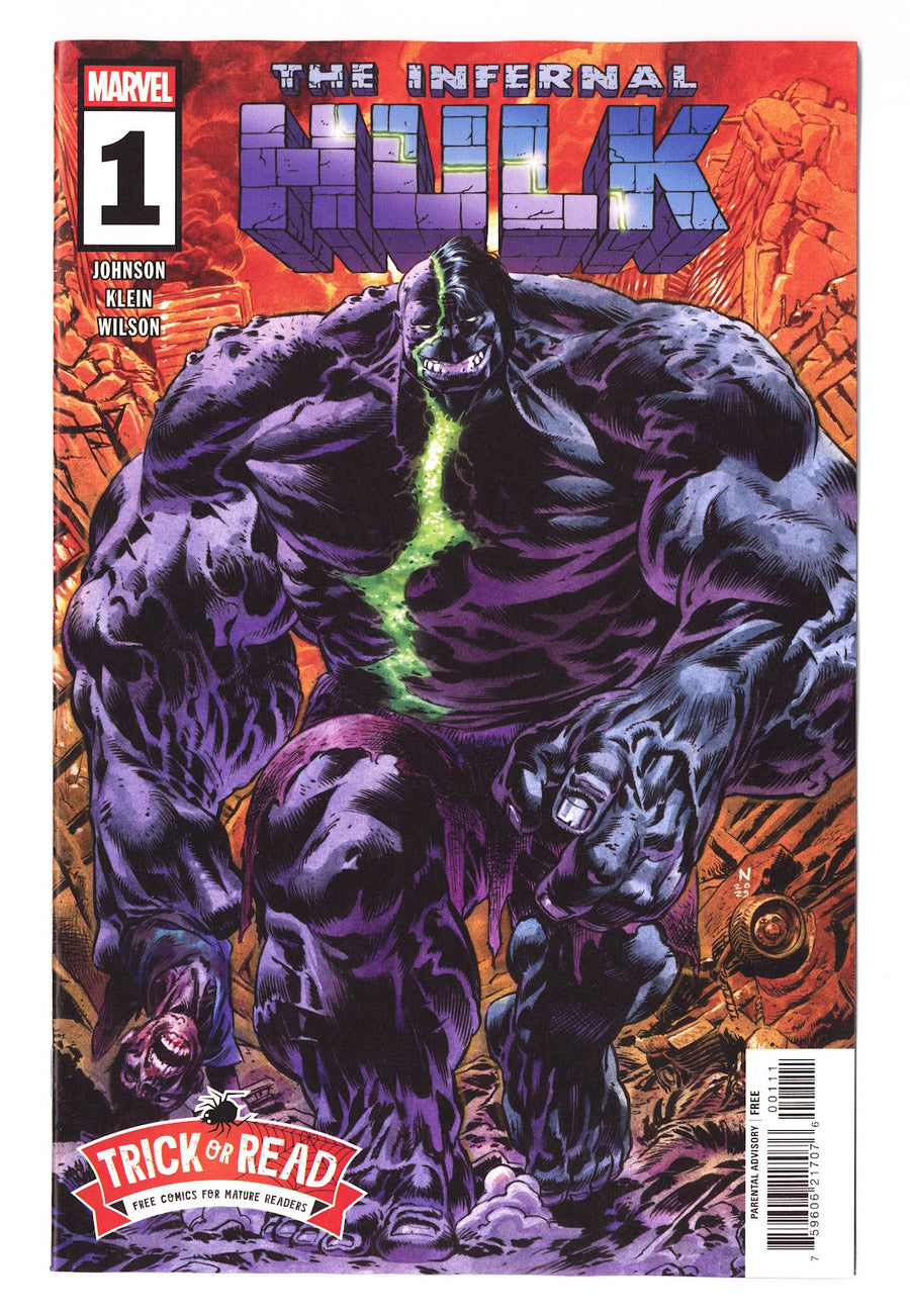 Infernal Hulk #1 (2026) Halloween Trick-or-read