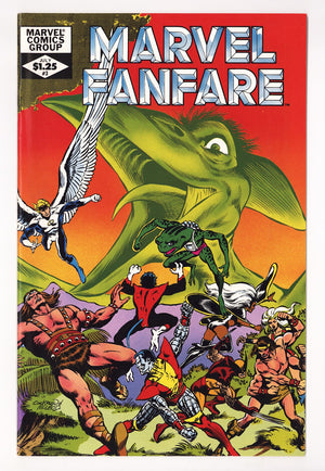 Marvel Fanfare Vol 1 3 High Grade (1982)