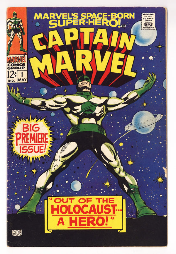 Captain Marvel Vol 1 1  VG/FN (5.0)   (1968)