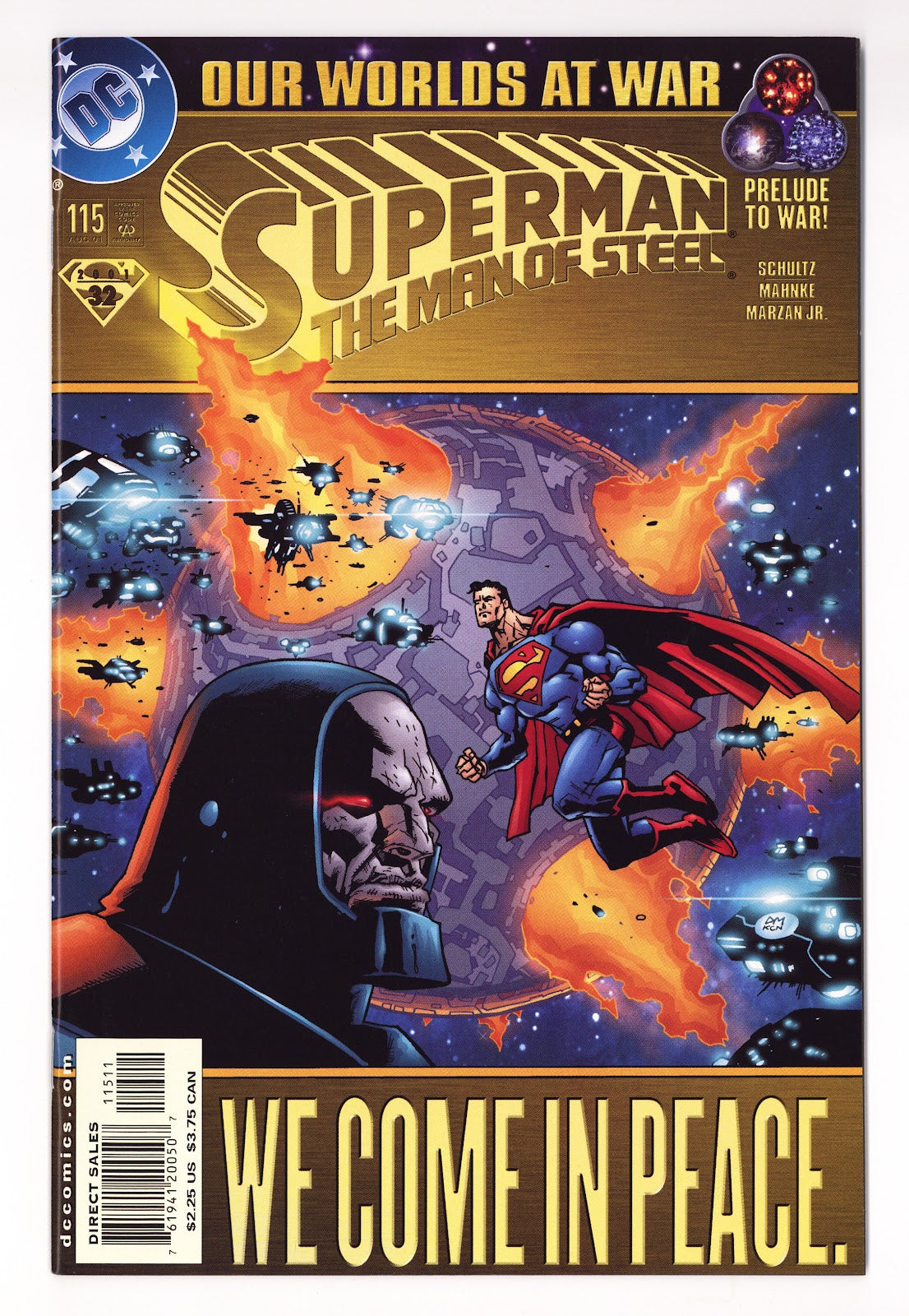 Superman: The Man of Steel 115 High Grade (2001) Sales 