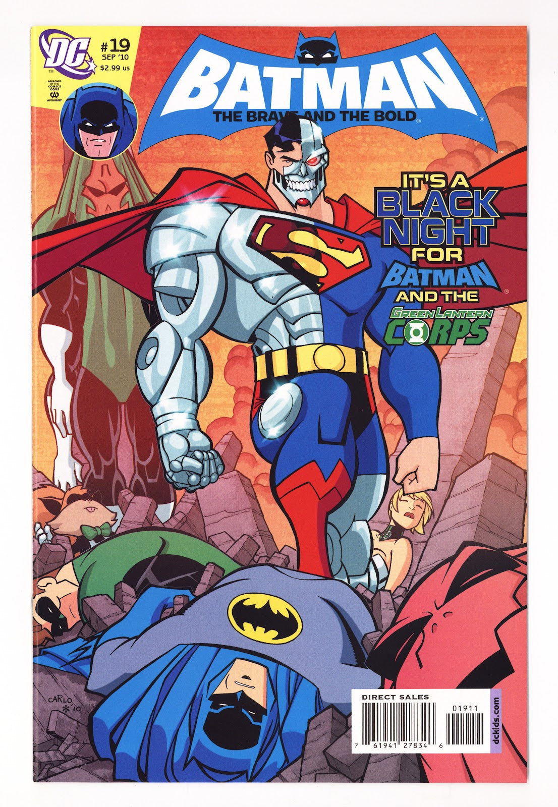 Batman: The Brave and the Bold Vol 1 19  High Grade   (2010)     