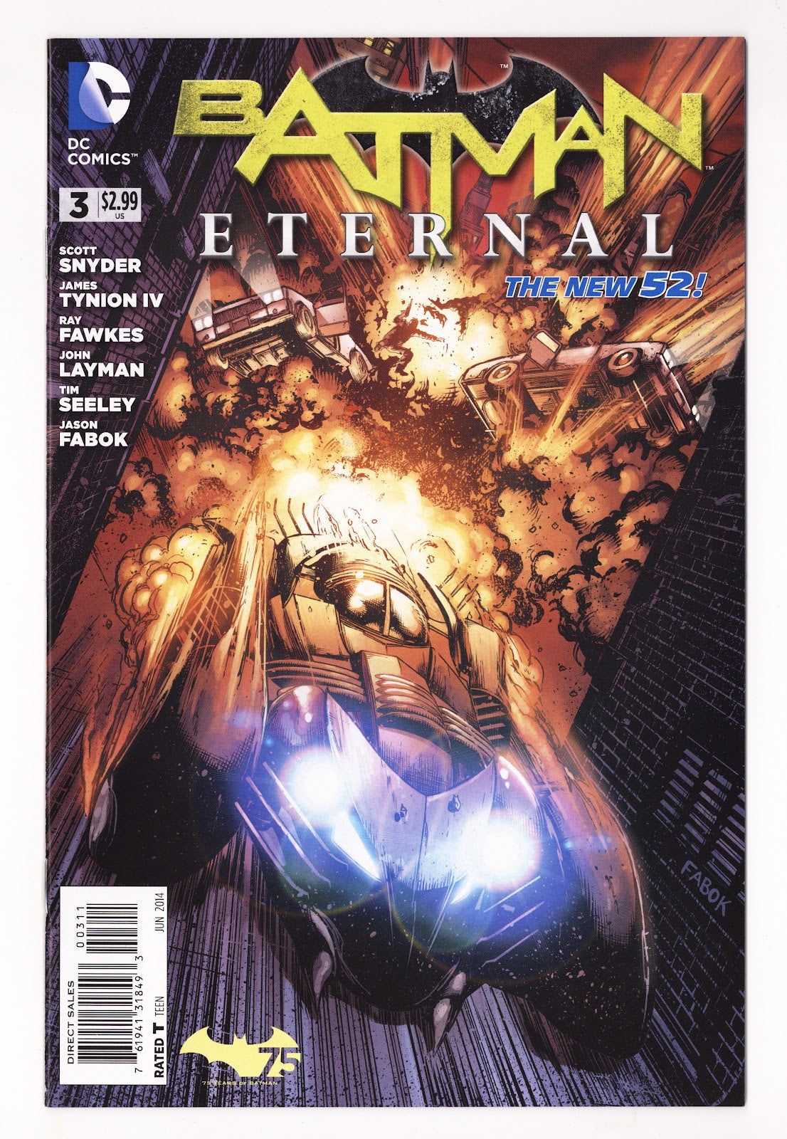 Batman Eternal 3 High Grade (2014) 
