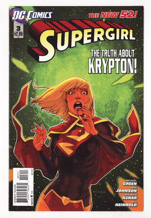 Supergirl Vol 6 3  High Grade   (2012)   Direct Sales