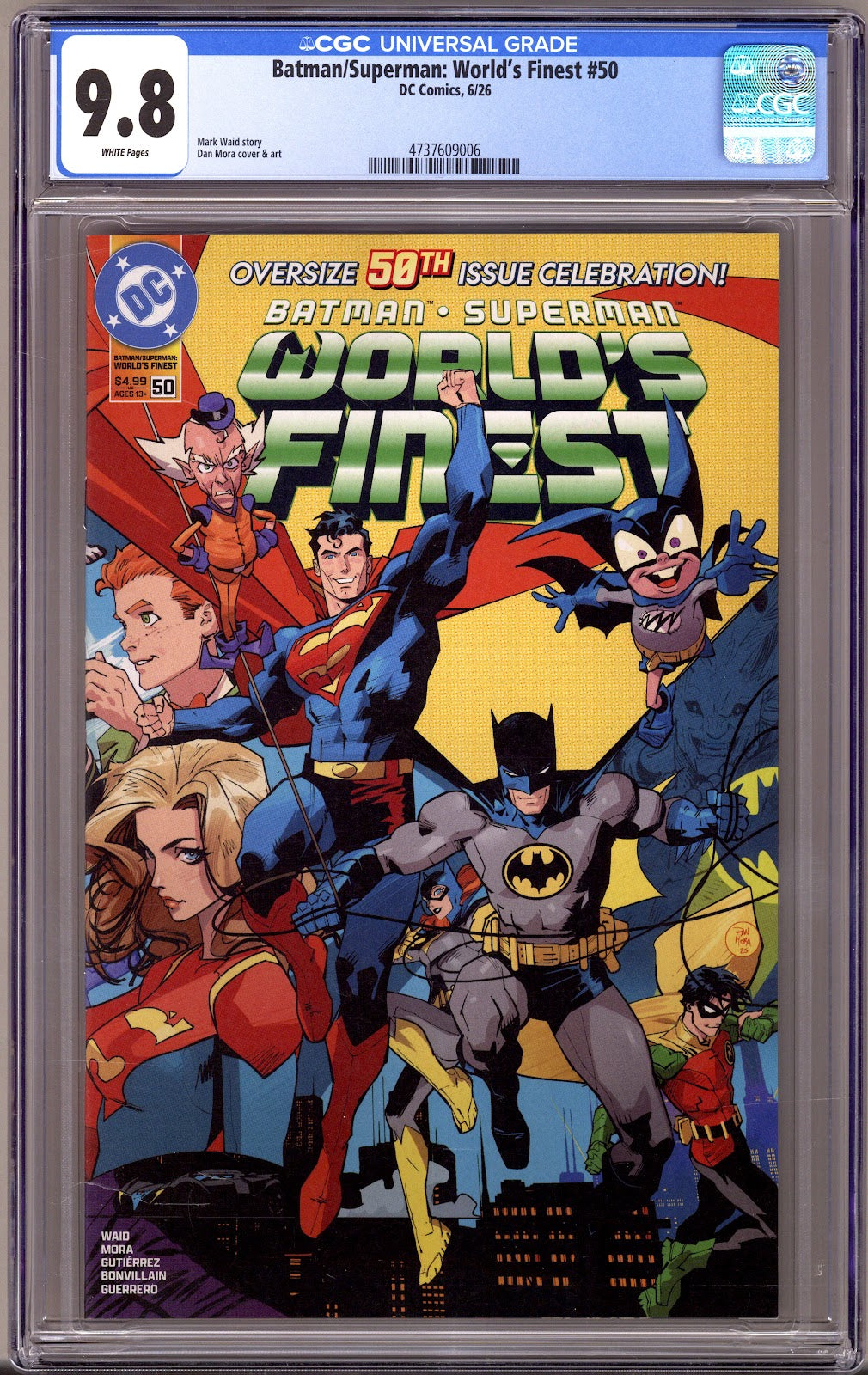 Batman / Superman: World's Finest Vol 2 50 CGC 9.8 (NM/M) (2026) 