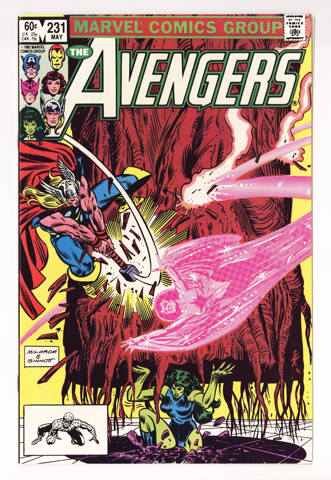 The Avengers Vol 1 231 High Grade (1983) 