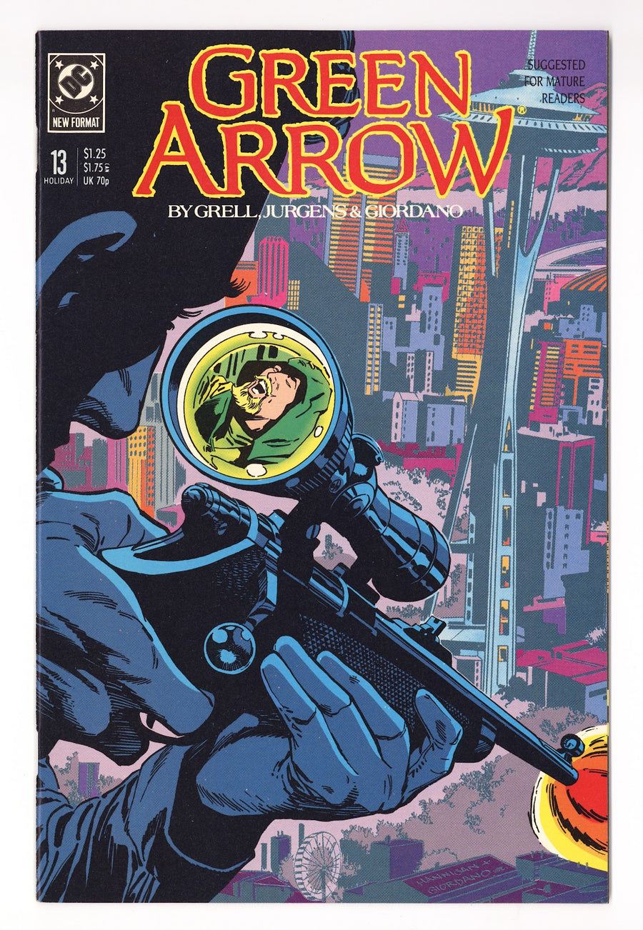 Green Arrow Vol 2 13  High Grade   (1988)