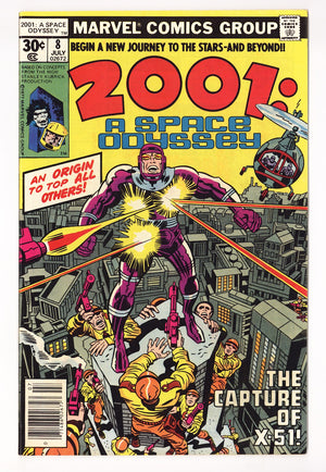 2001, A Space Odyssey 8 VF (8.0) (1977) 30¢