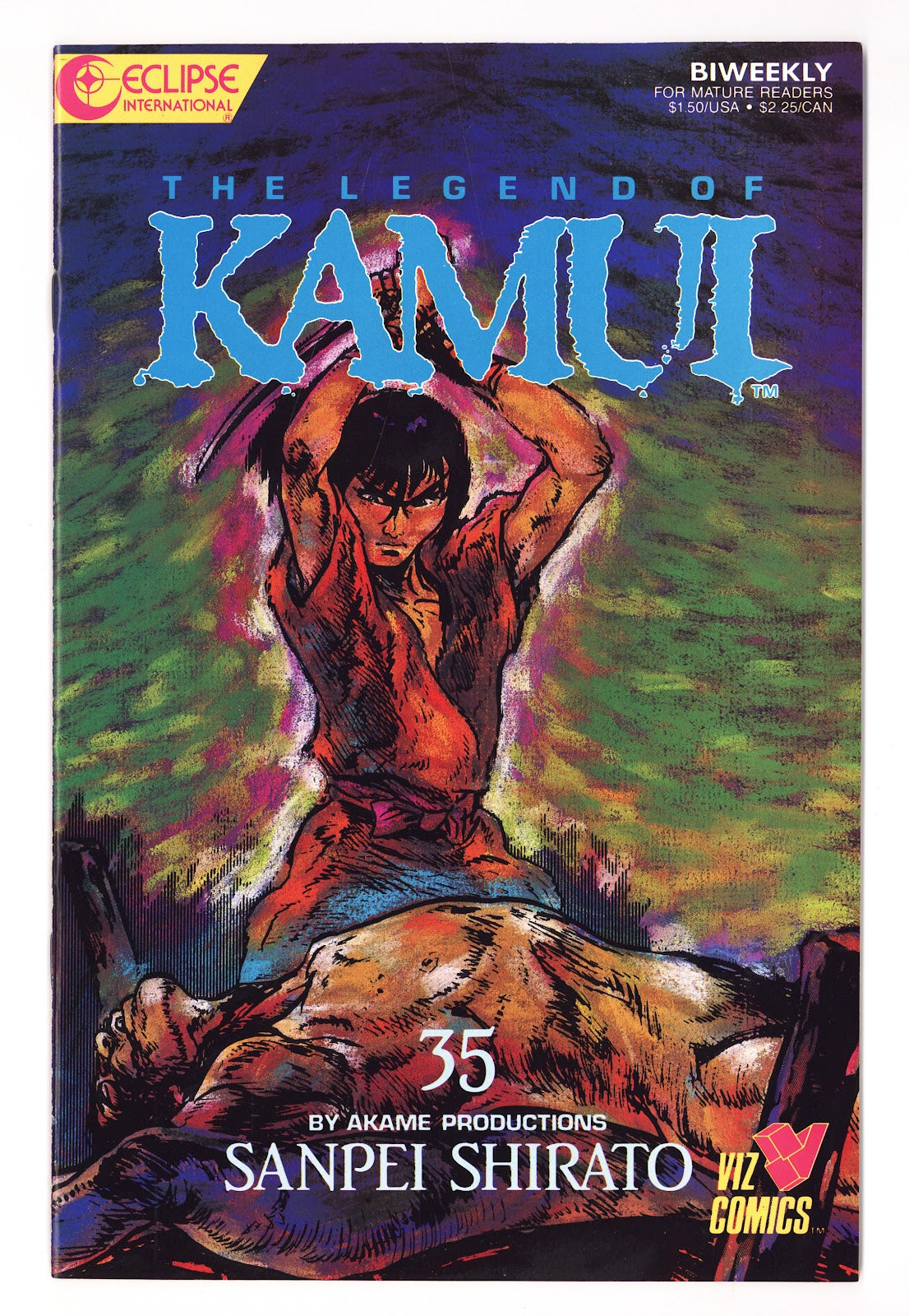 The Legend of Kamui 34 Mid Grade (1988) 