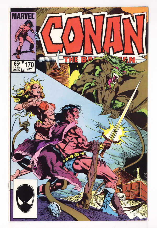 Conan the Barbarian Vol 1 170  High Grade   (1985)   Direct