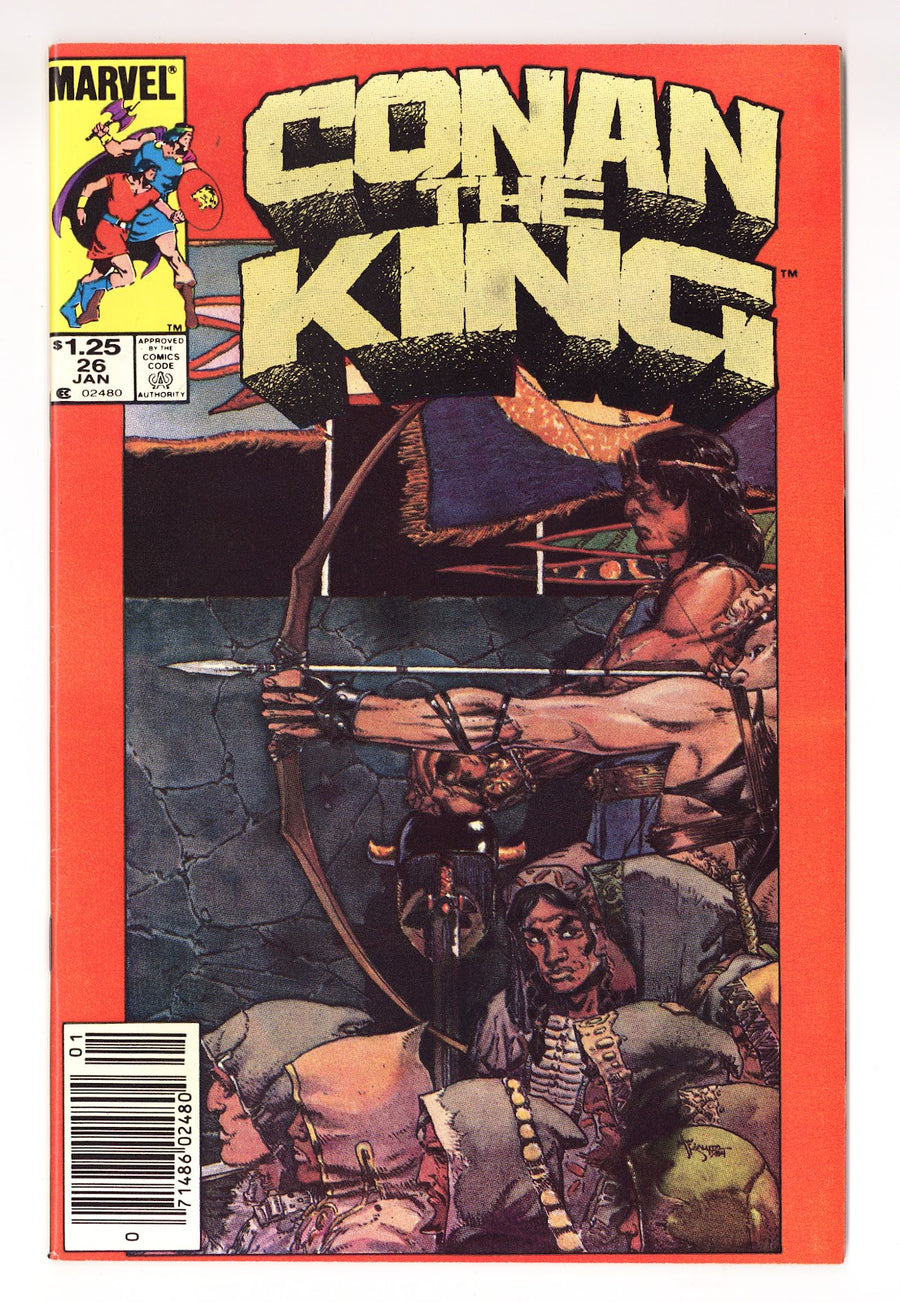 Conan the King Vol 1 26  Mid Grade   (1985)   Canadian Price Variant