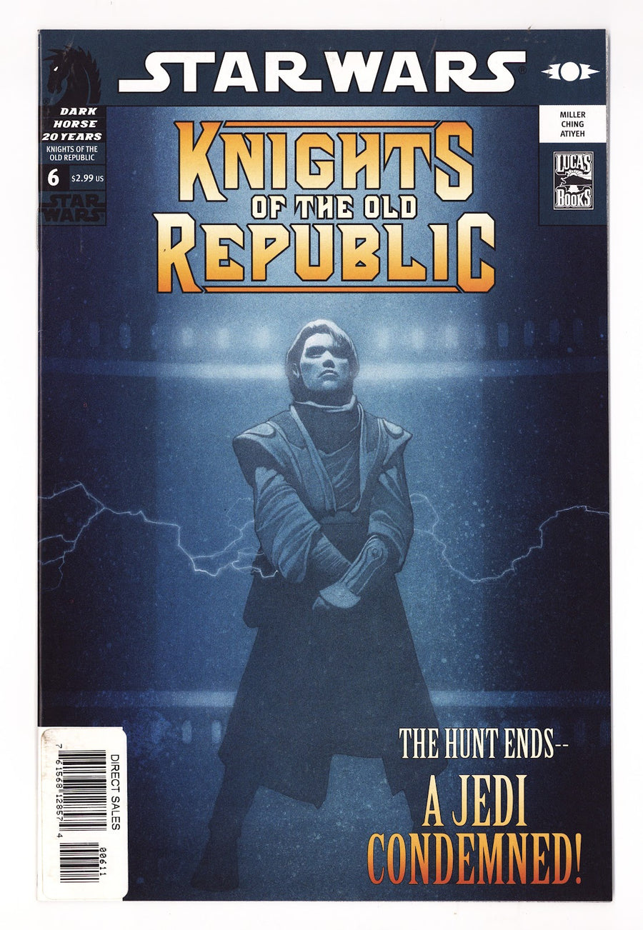 Star Wars Knights of the Old Republic   6  VF/NM (9.0) Apparent, Sticker on Cover  (2006)     