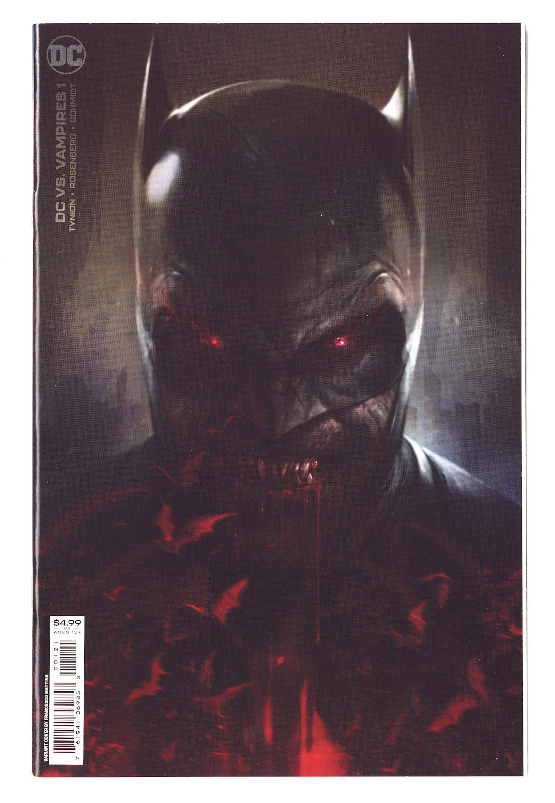 DC vs. Vampires 1 High Grade (2021) Mattina Variant 