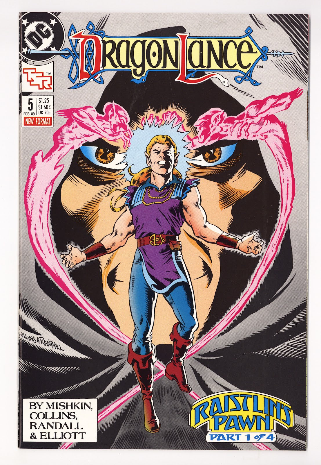 Dragonlance Comic Book 5 High Grade (1989) 
