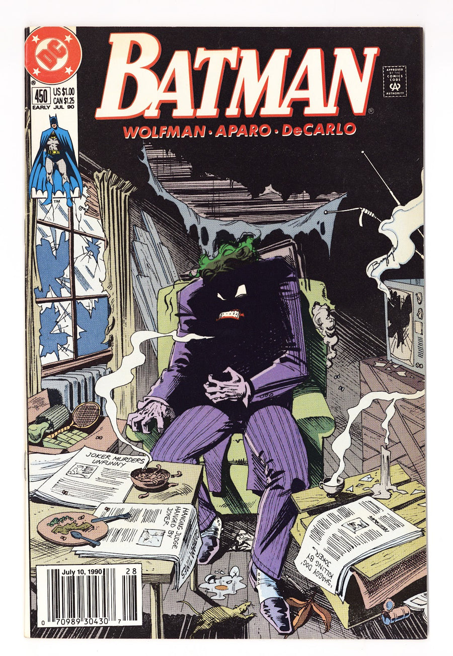 Batman Vol 1 450 Mid Grade (1990) Newsstand 