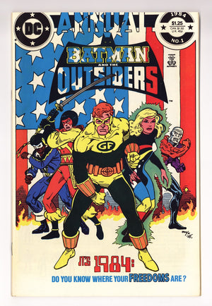 Batman and the Outsiders Annual Vol 1 1  High Grade   (1984)
