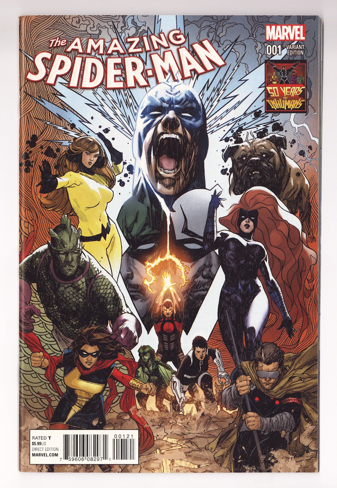 Amazing Spider-Man Vol 4 1 High Grade (2015) Sook Variant 