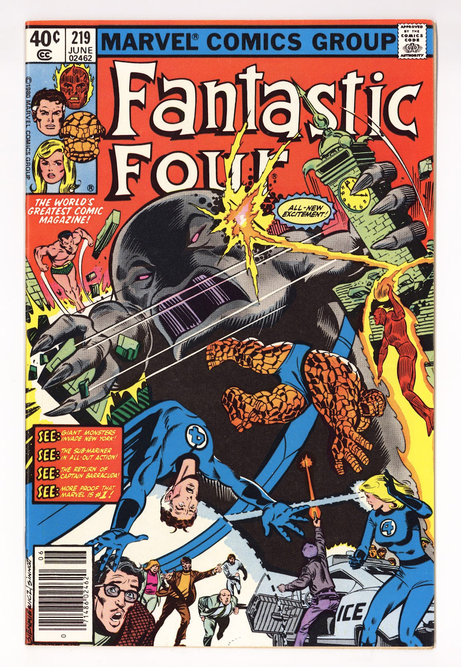 Fantastic Four Vol 1 219 Mid Grade (1980) Newsstand 