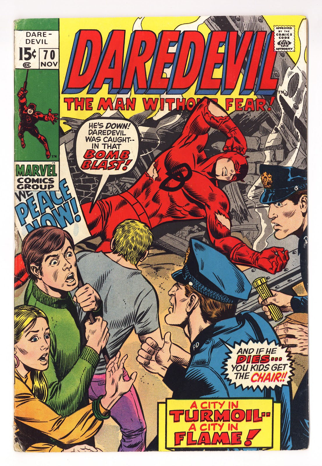 Daredevil Vol 1 70 VG (4.0) (1970) 