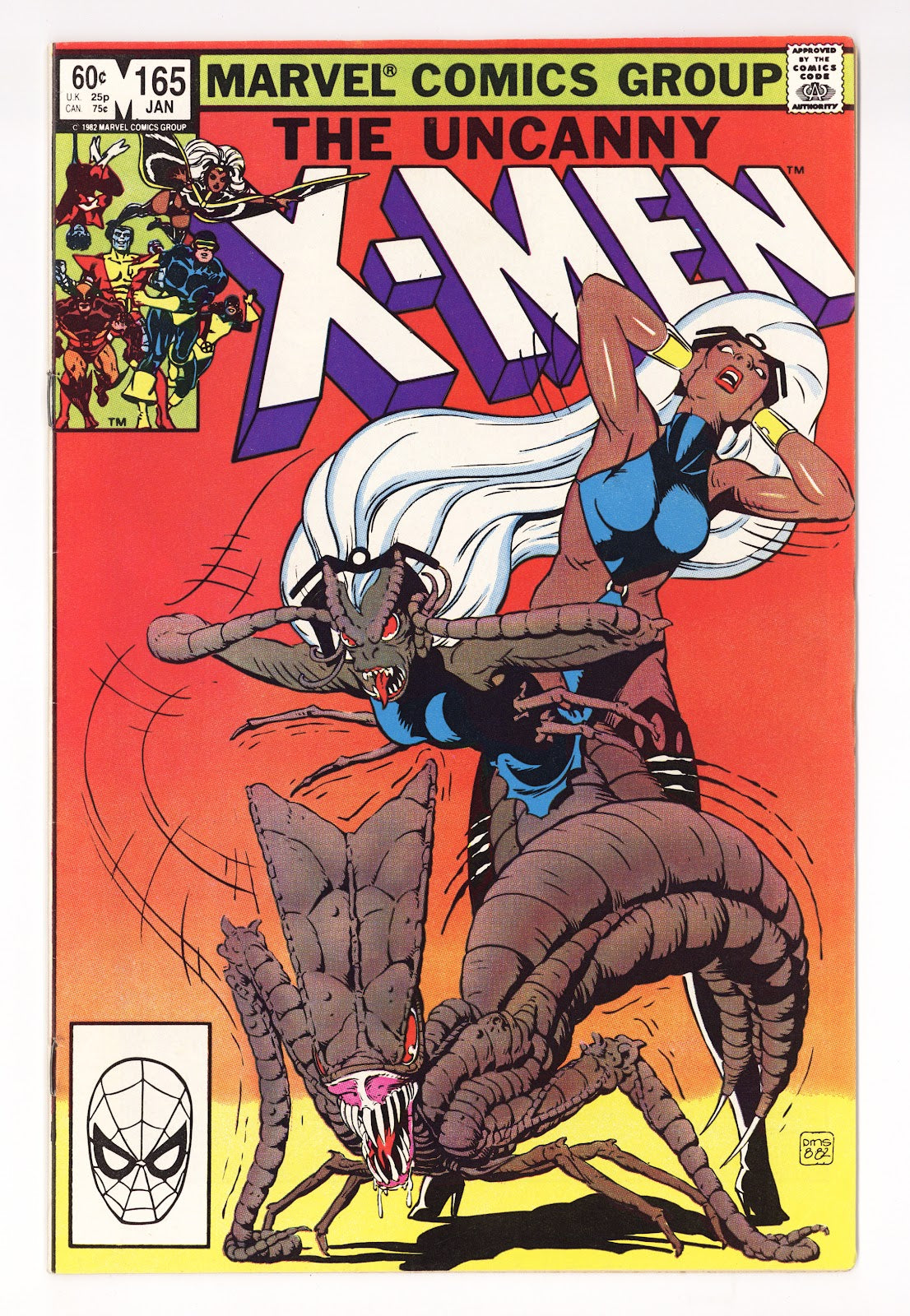 The Uncanny X-Men Vol 1 165  Mid Grade   (1983)     