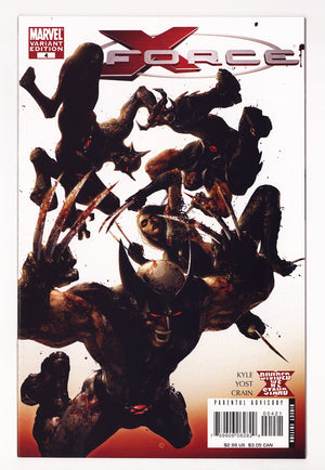 X-Force Vol 3 4  High Grade   (2008) Bloody   Variant