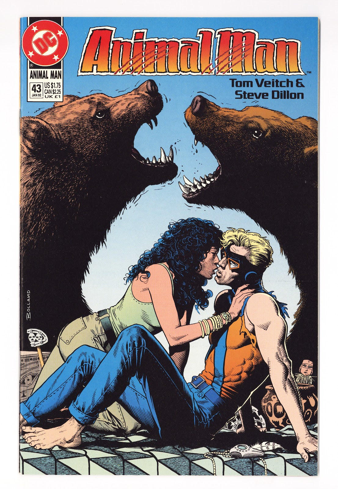 Animal Man Vol 1 43 High Grade (1992) 