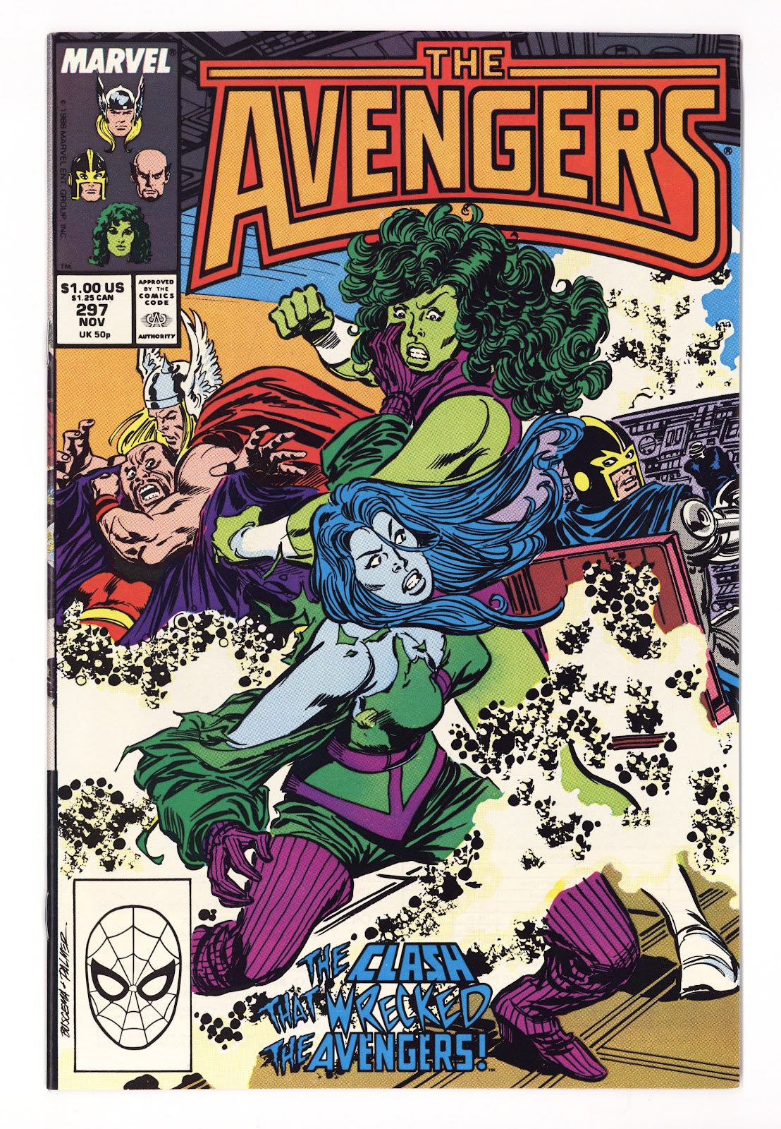 The Avengers Vol 1 297 High Grade (1988) 