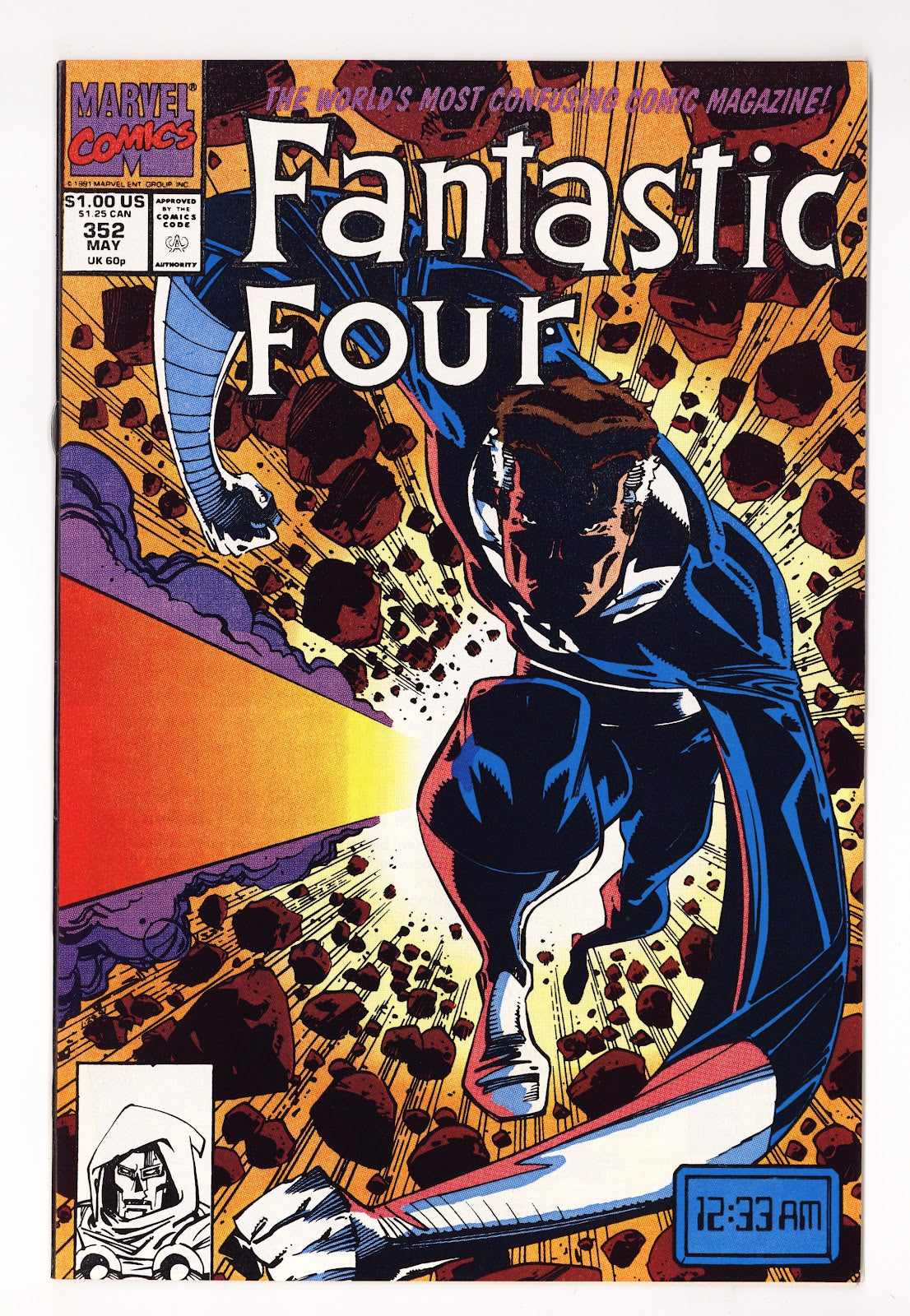 Fantastic Four Vol 1 352  High Grade   (1991)