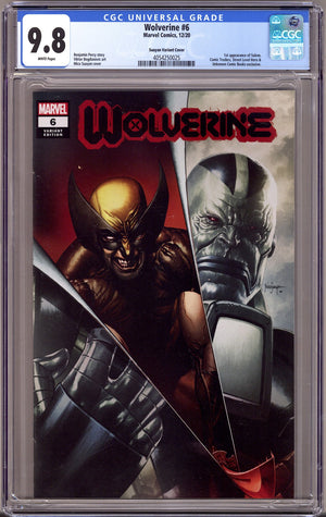 Wolverine Vol 7 6 CGC 9.8 (NM/M) (2020) Suayan Exclusive Variant