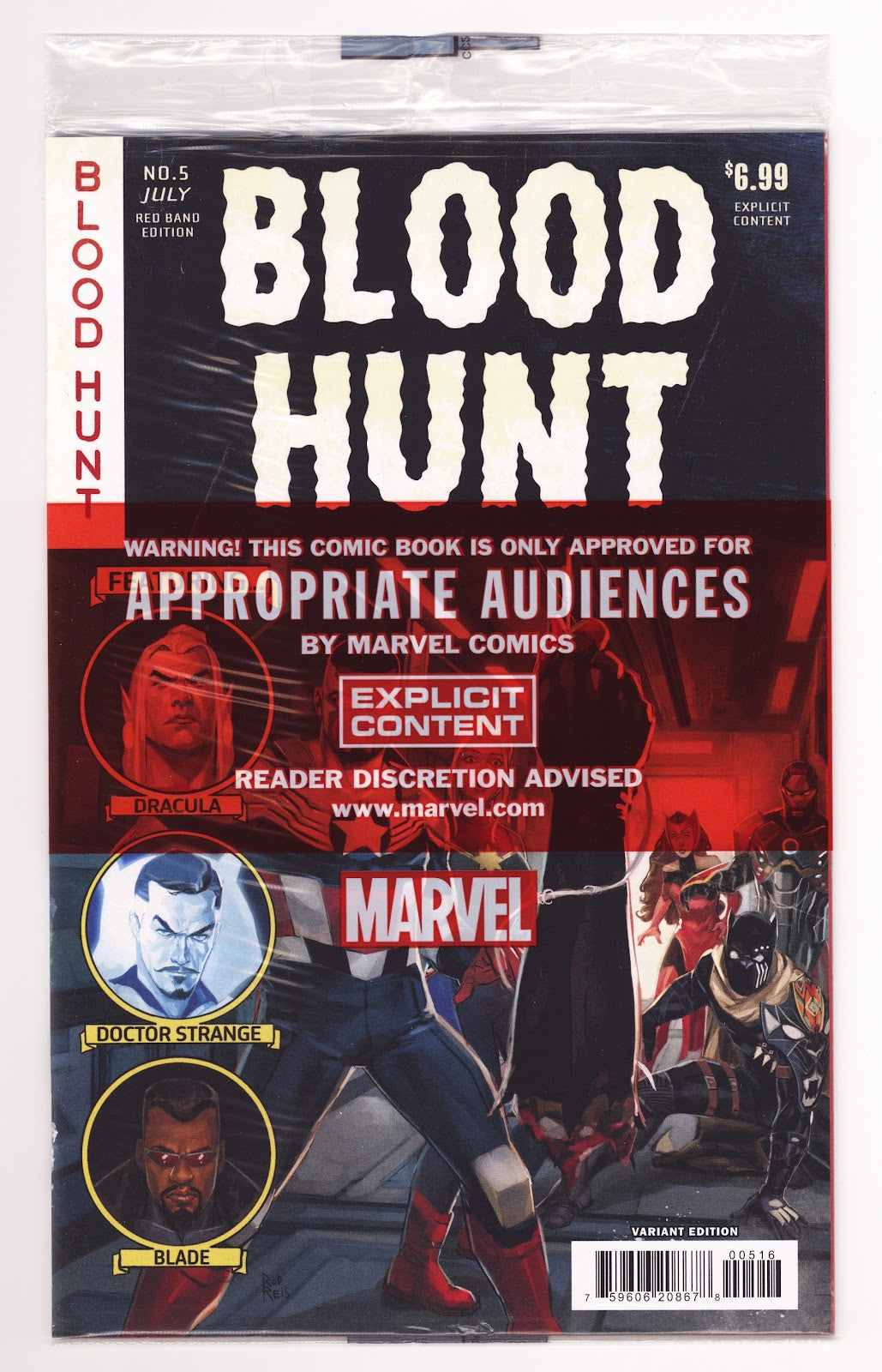 Blood Hunt: Red Band 5 New, Sealed (2024) Reis Incentive Variant 