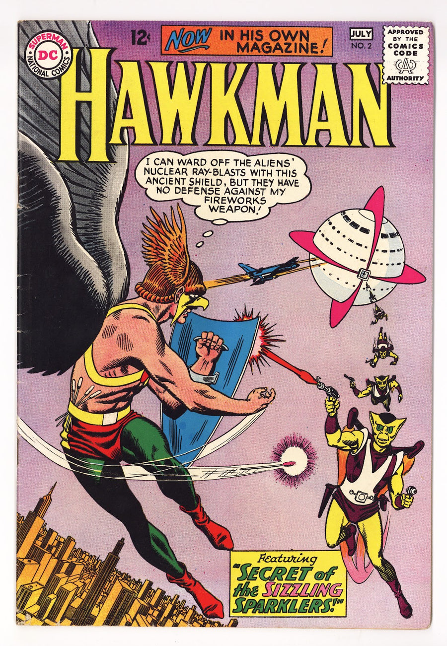 Hawkman Vol 1 2 FN- (5.5) (1964) 