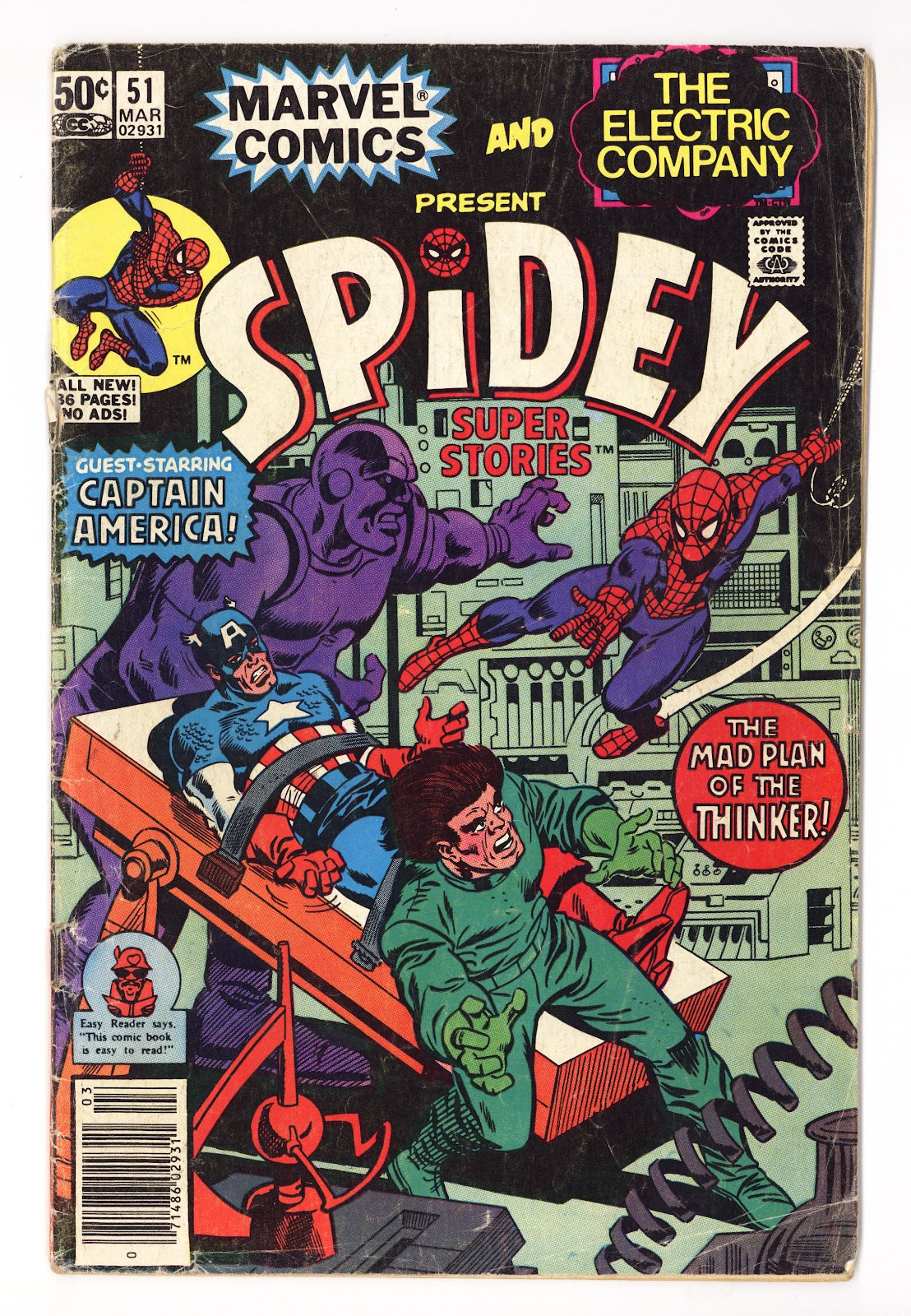 Spidey Super Stories 51 Very Low Grade (1981) Newsstand 