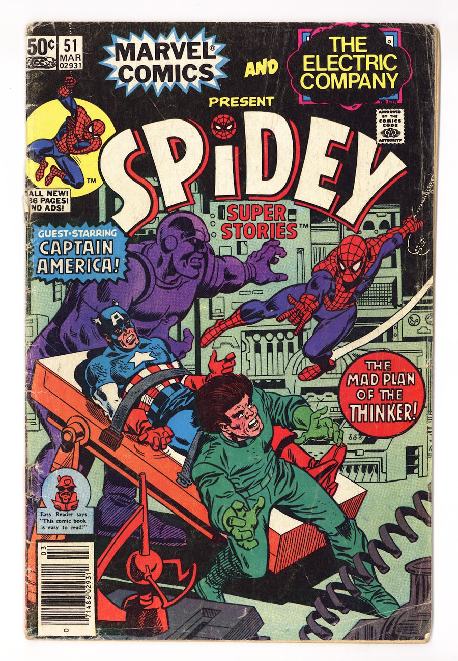 Spidey Super Stories 51 Very Low Grade (1981) Newsstand 