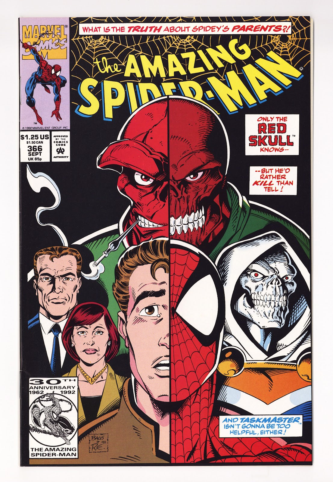 The Amazing Spider-Man Vol 1 366 Mid Grade (1992)  