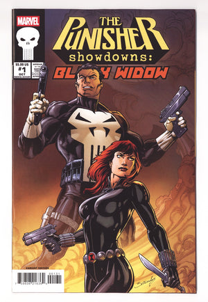 Punisher Showdowns: Black Widow #1 (2026) Bagley Variant