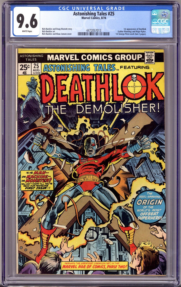 Astonishing Tales Vol 1 25 CGC 9.6 (NM+)   (1974)