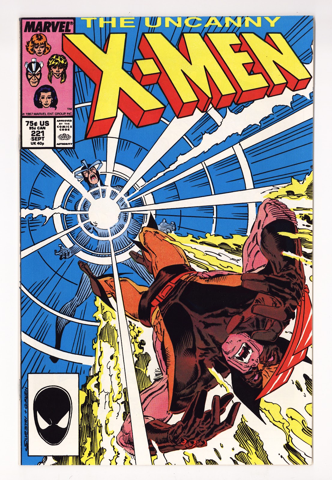 The Uncanny X-Men Vol 1 221  NM- (9.2)   (1987)