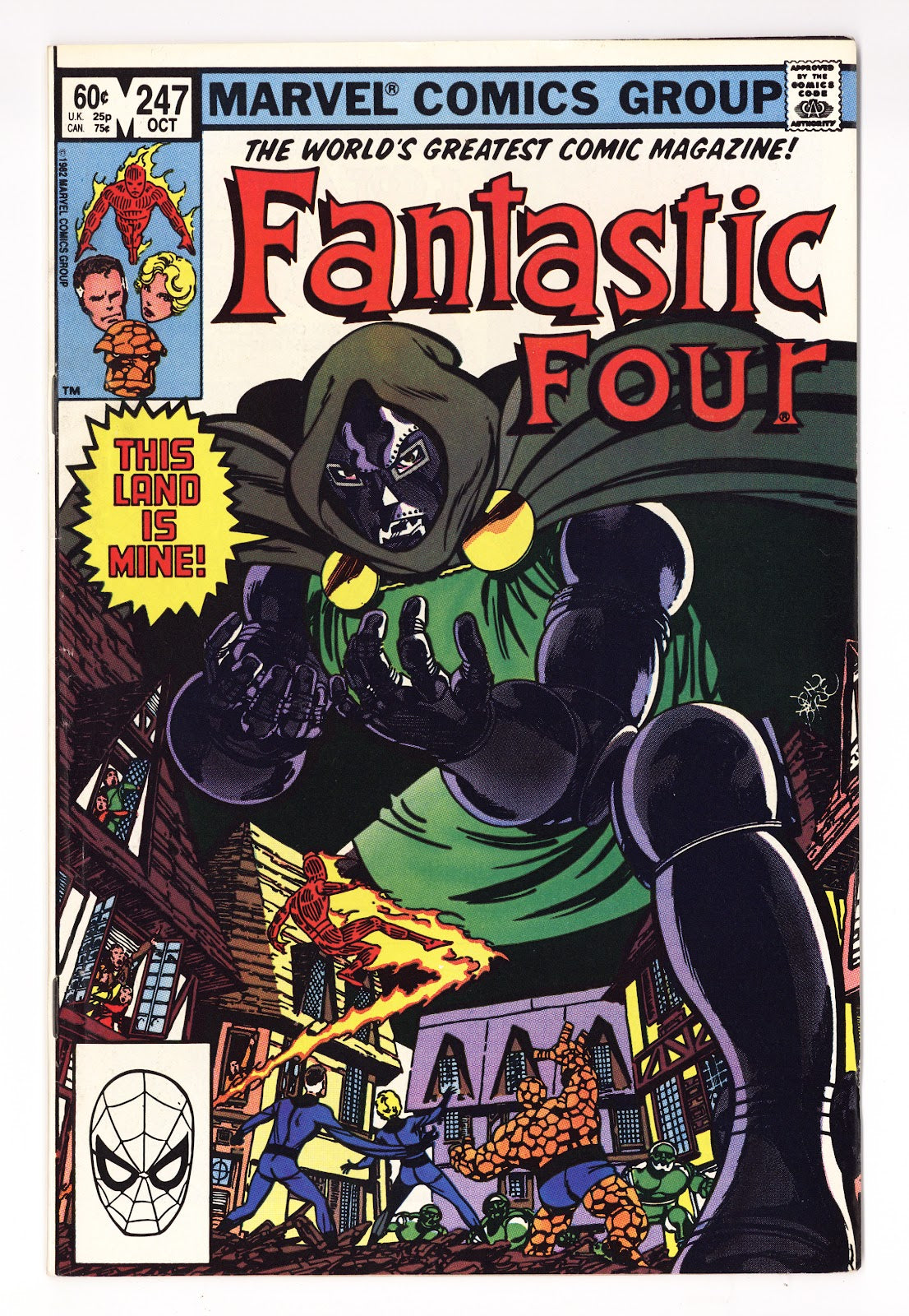 Fantastic Four Vol 1 247 Mid Grade (1982) 