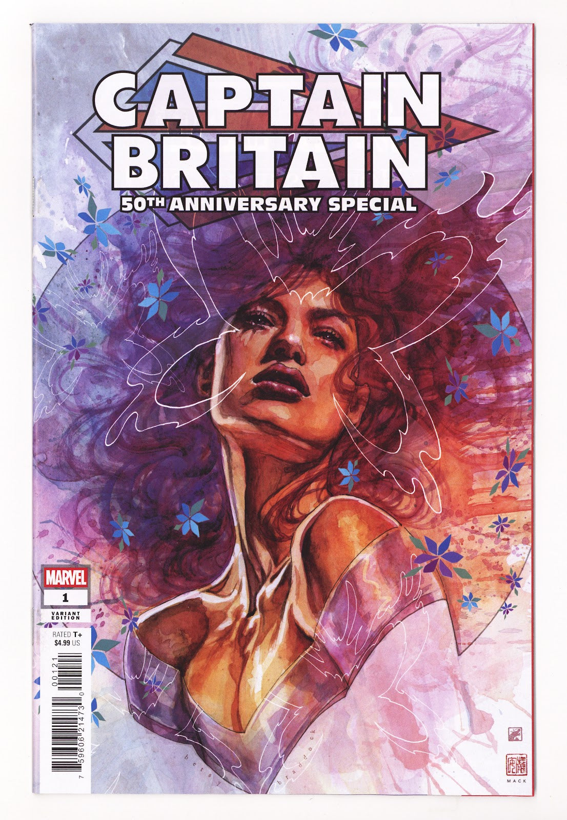 Captain Britain 50th Anniversary Special #1 (2026) Mack Variant