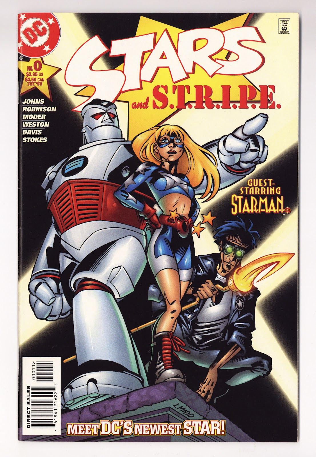Stars and S.T.R.I.P.E.   0  VF+ (8.5)   (1999) Sales     