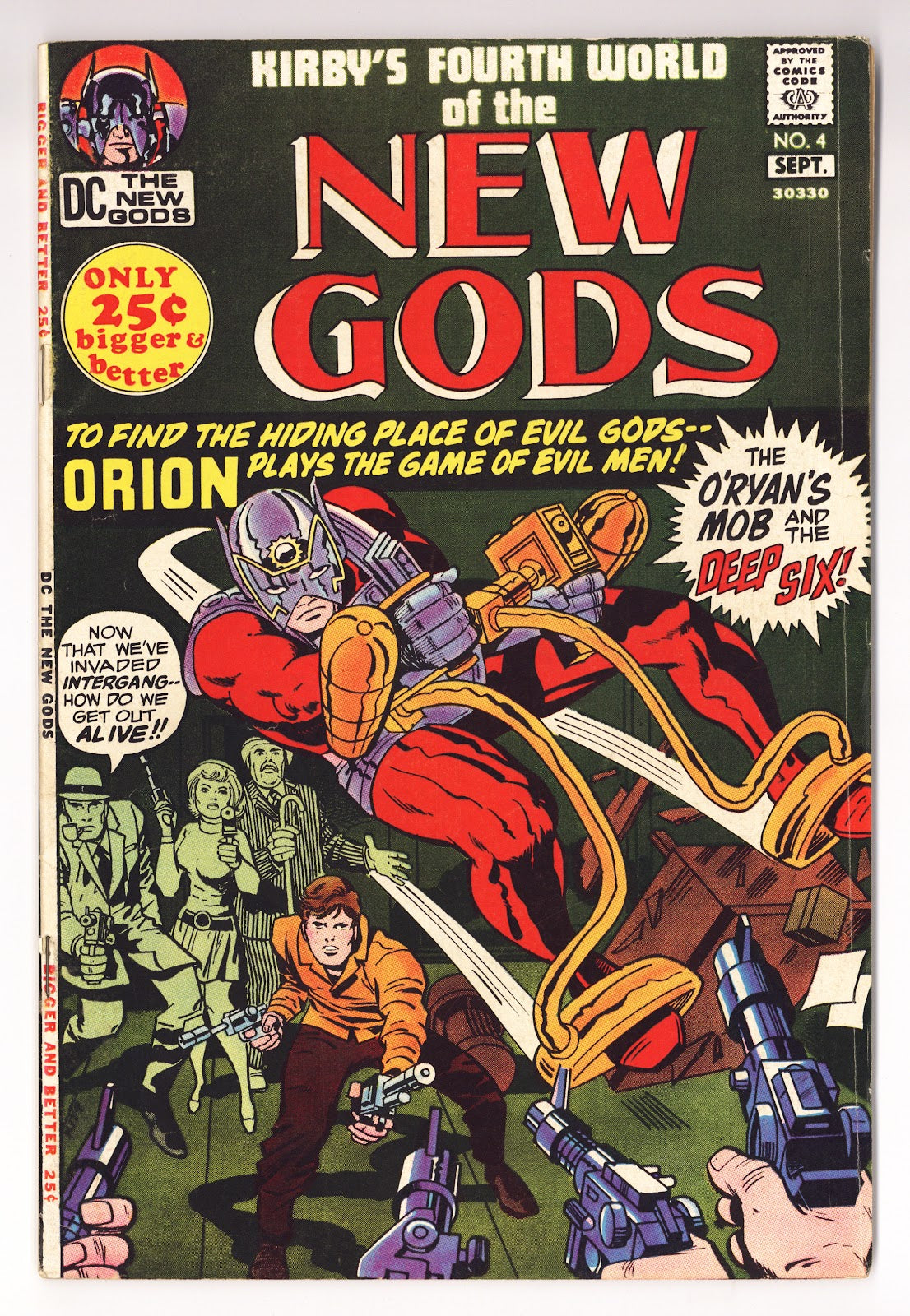 The New Gods Vol 1 4  FN (6.0)   (1971)     