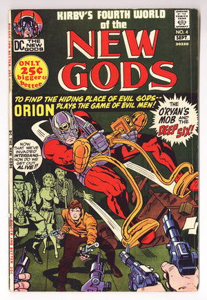 The New Gods Vol 1 4  FN (6.0)   (1971)