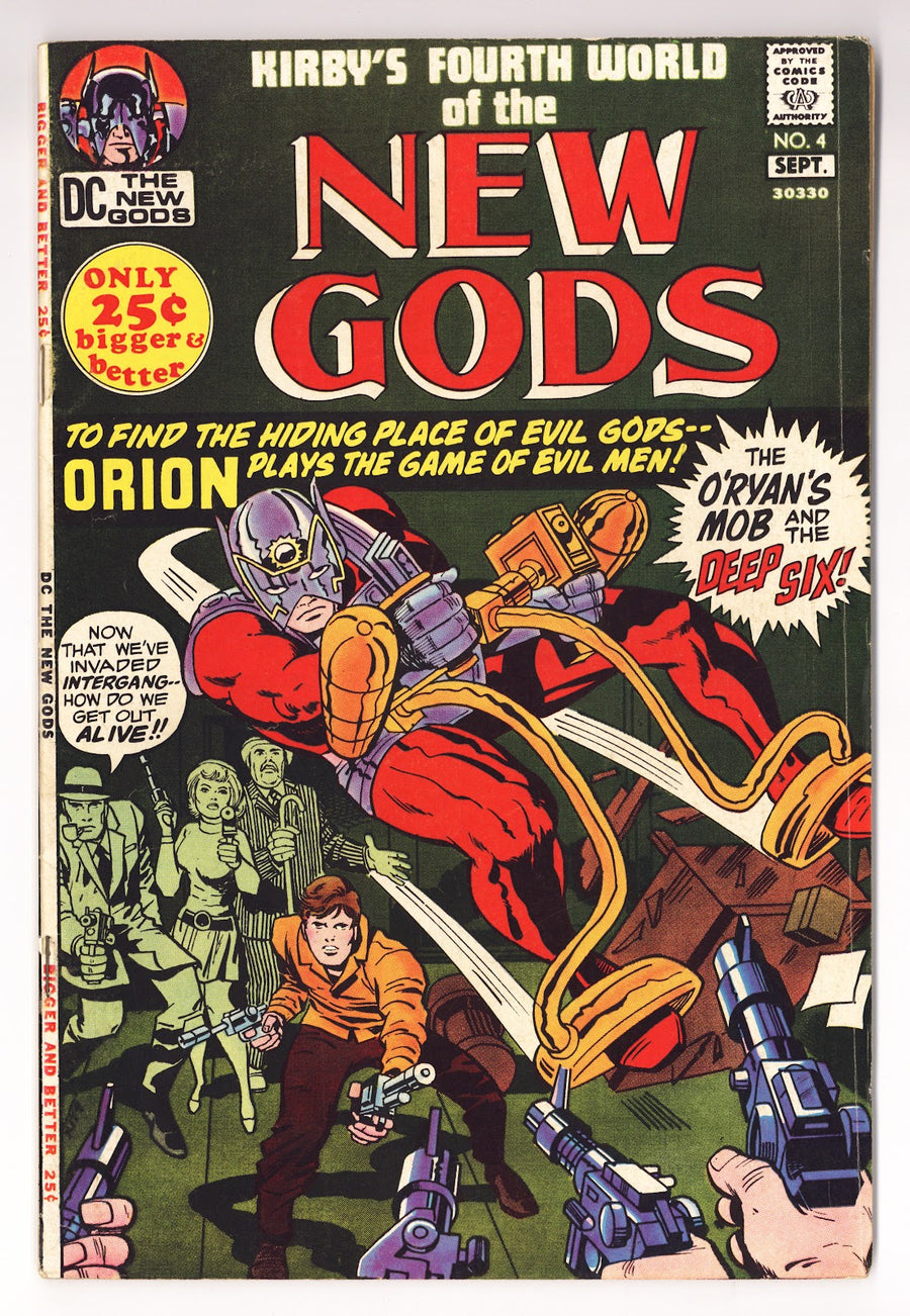 The New Gods Vol 1 4  FN (6.0)   (1971)     